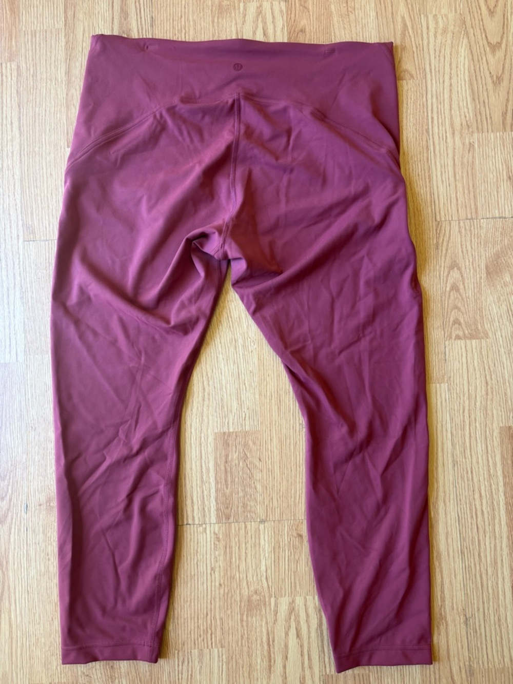 lululemon athletica Burgundy High-Rise Performance Leggings